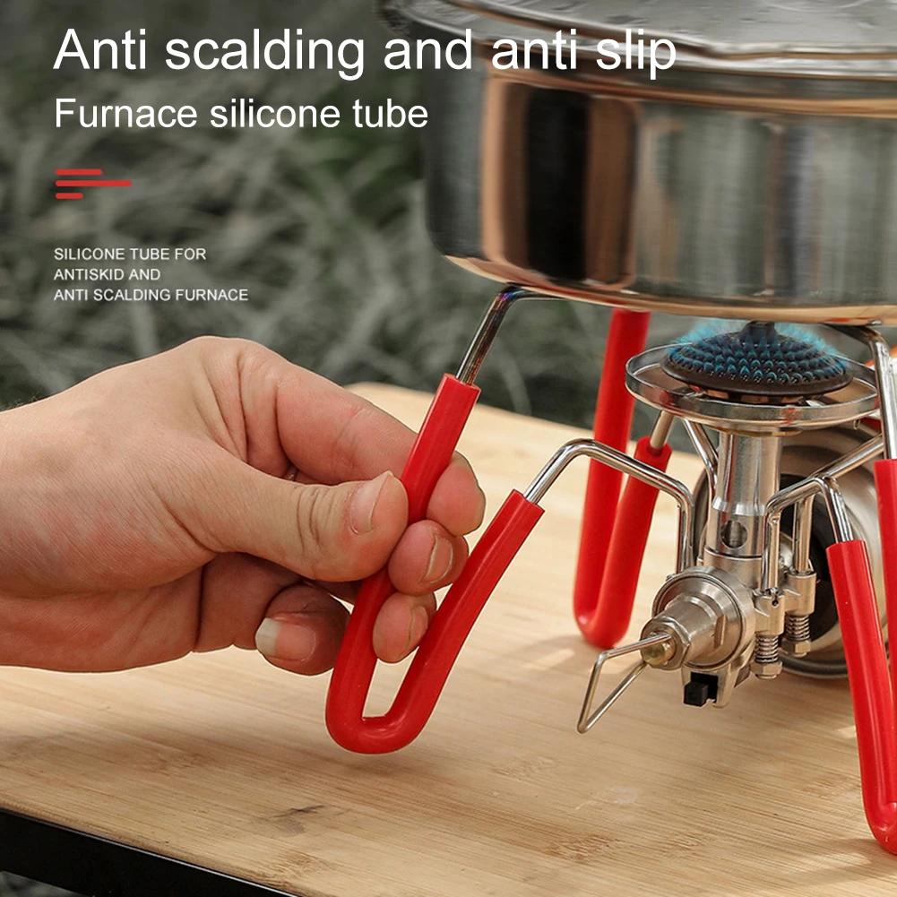 Silicone Hose Tube Protective Cover for Soto 310 Soto 340 Spider Furnace Anti-Scald Anti-Slip Tube Sleeve Stove Accessories