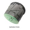 In-ground Sprinkler Valve Box with Cover for Lawn Water Outlet and Sprinkler Head Protection