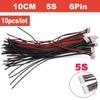 10pcs/lot 1S 2S 3S 4S 5S 6S 7S 8S Lipo Battery Balance Charger Cable IMAX B6 Connector Plug Wire 30 20 15 10cm Single Head Wire