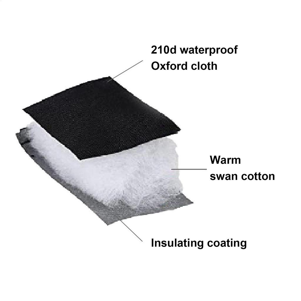 Outdoor Faucet Cover Garden Tap Antifreeze Protector Anti-UV Waterproof Faucet Wrap For Cold Weather Outdoor Pipe Well Pump RV