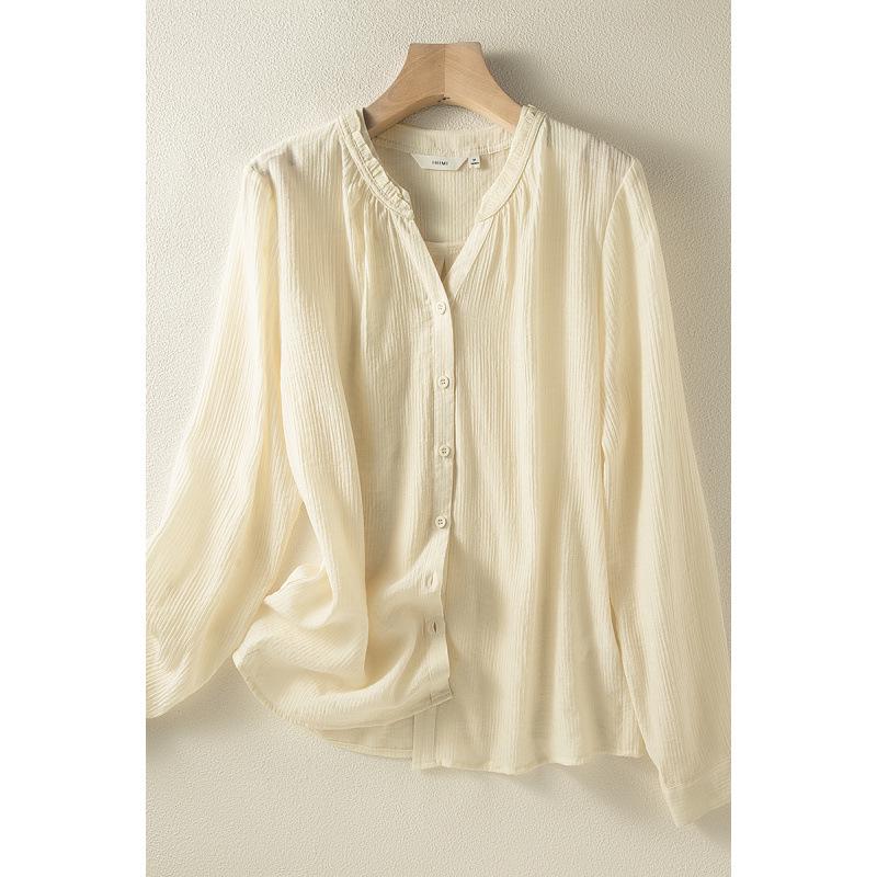 Women s High-End Long-Sleeve Shirt - Early Spring 2026 Collection XXL