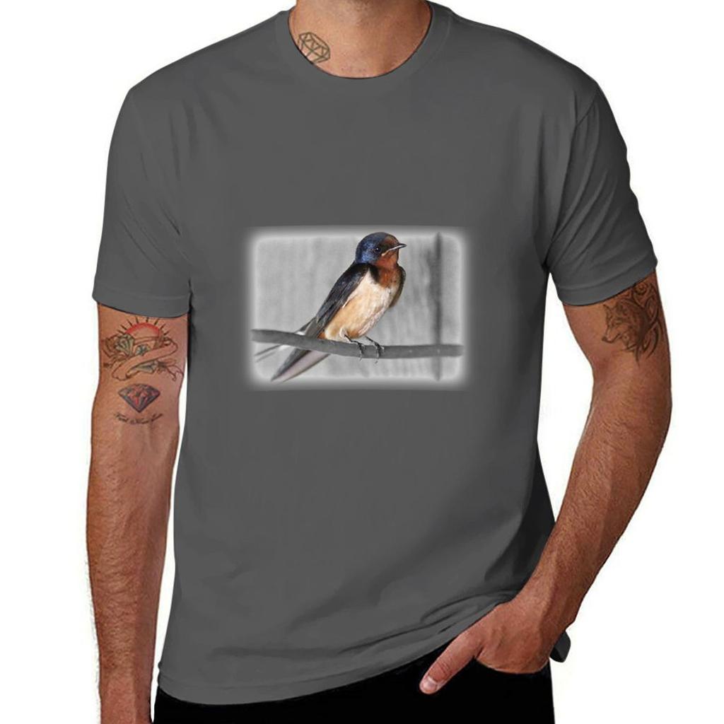 Barn Swallow TShirt Work Outdoor TShirt for Unisex