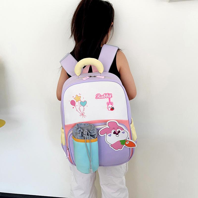 School Bag Children's Bag Middle and Large Class First Grade Children Love Cartoons To Reduce the Burden of School Backpack