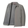 Men Jacket Spring Jackets Man Autumn Business Jacket Windbreaker Casual Coat Solid Zipper Turn-down Collar