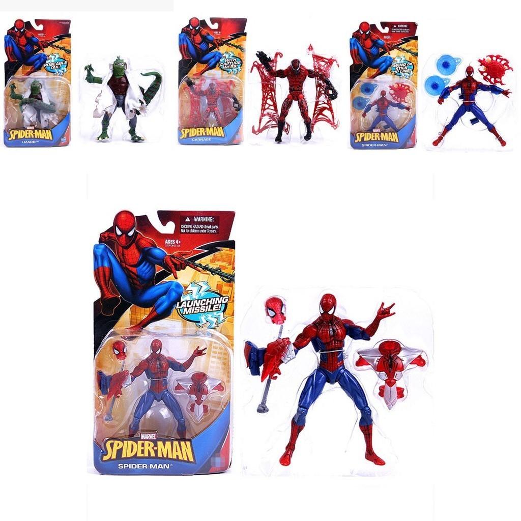 Unique Marvel Superhero Figure Toy Collection With Cool Spider Man Venom And Lizard Dolls For Holiday Gifting