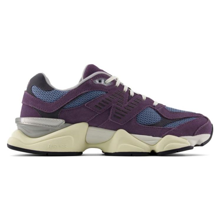 New Balance 9060 Shadow Unisex Sneakers Purple Arctic-Grey Silver-Metallic U9060SFA