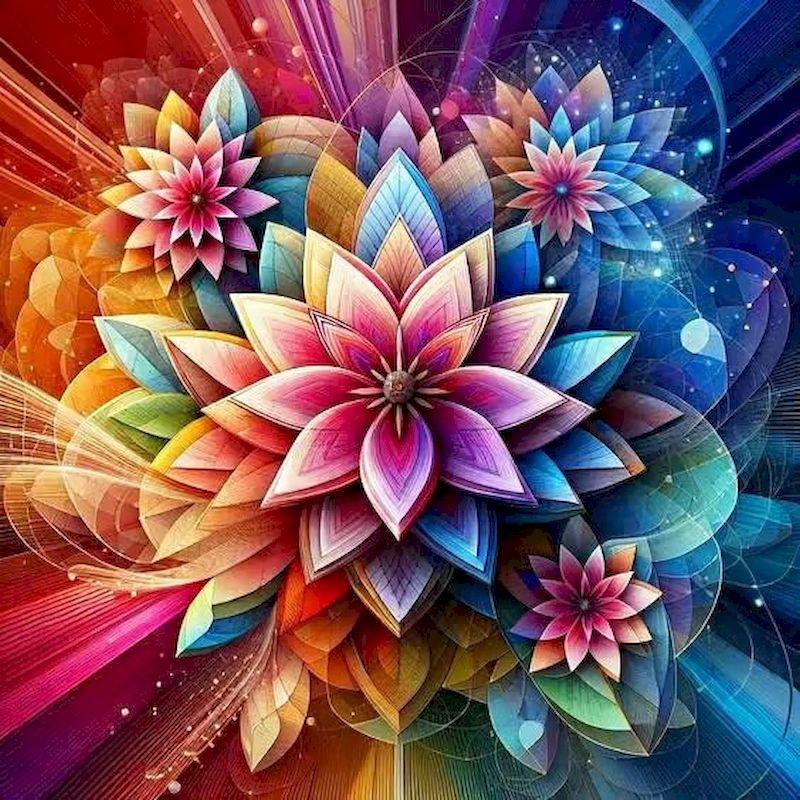 Diamond Malba Fantasy Krajina Celý Čtverec Kulatý Vrtací Mozaika Strom 5D Obrazy Pro Interiér