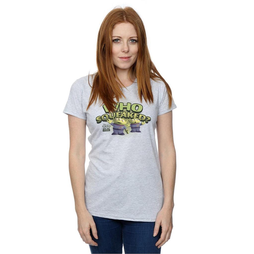 Disney Womens/Ladies Toy Story Who Squeaked? Cotton T-Shirt