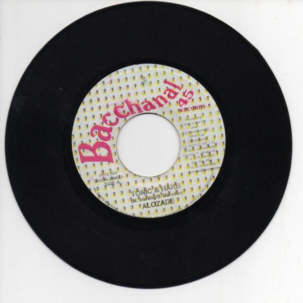 

7inch Record ALOZADE / SPICE - Tonic & Herb / Good Loving none Bacchanal 45 Re 2002 Jamaica Reggae, Ska & Dub Used