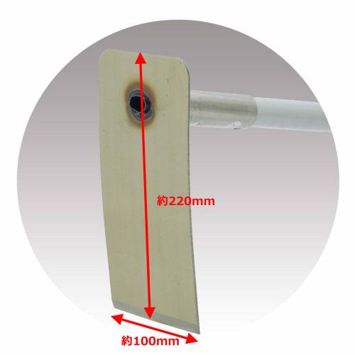 Takagi Stainless Steel, Lightweight Vegetable Garden Hoe, Small, Pipe Handle, Made In Japan, Lightweight Pipe for Easy Work, Rust Resistant, Easy To R
