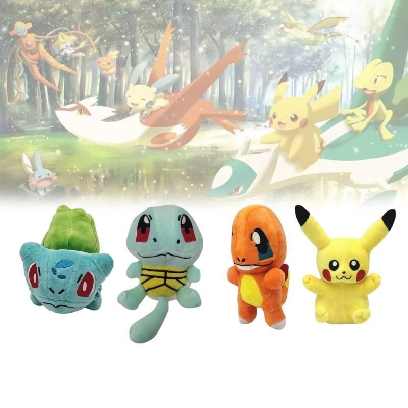 Plush Toy Pokmon Animal Squirtle Charmander Stuffed Toy Gift For Fans Decoration