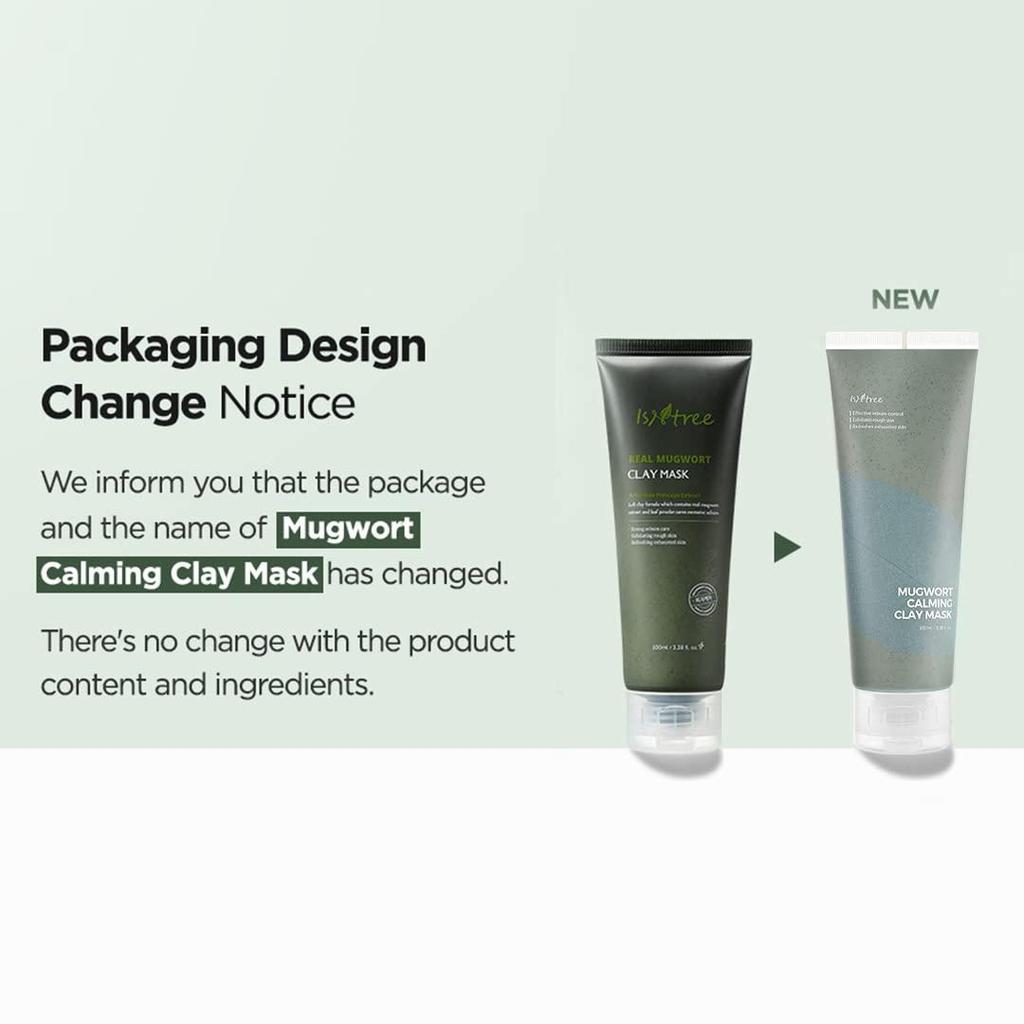 ISNTREE Beruhigende Beifuß-Tonmaske 100 ml