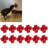 12PCS Automatic Poultry Drinking Nipples Waterer Drinker for Chicken Quail Farm Supplies