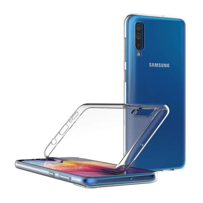 Coque - Vcomp - Samsung Galaxy A50 - UltraSlim - Ajustement parfait - Transparent