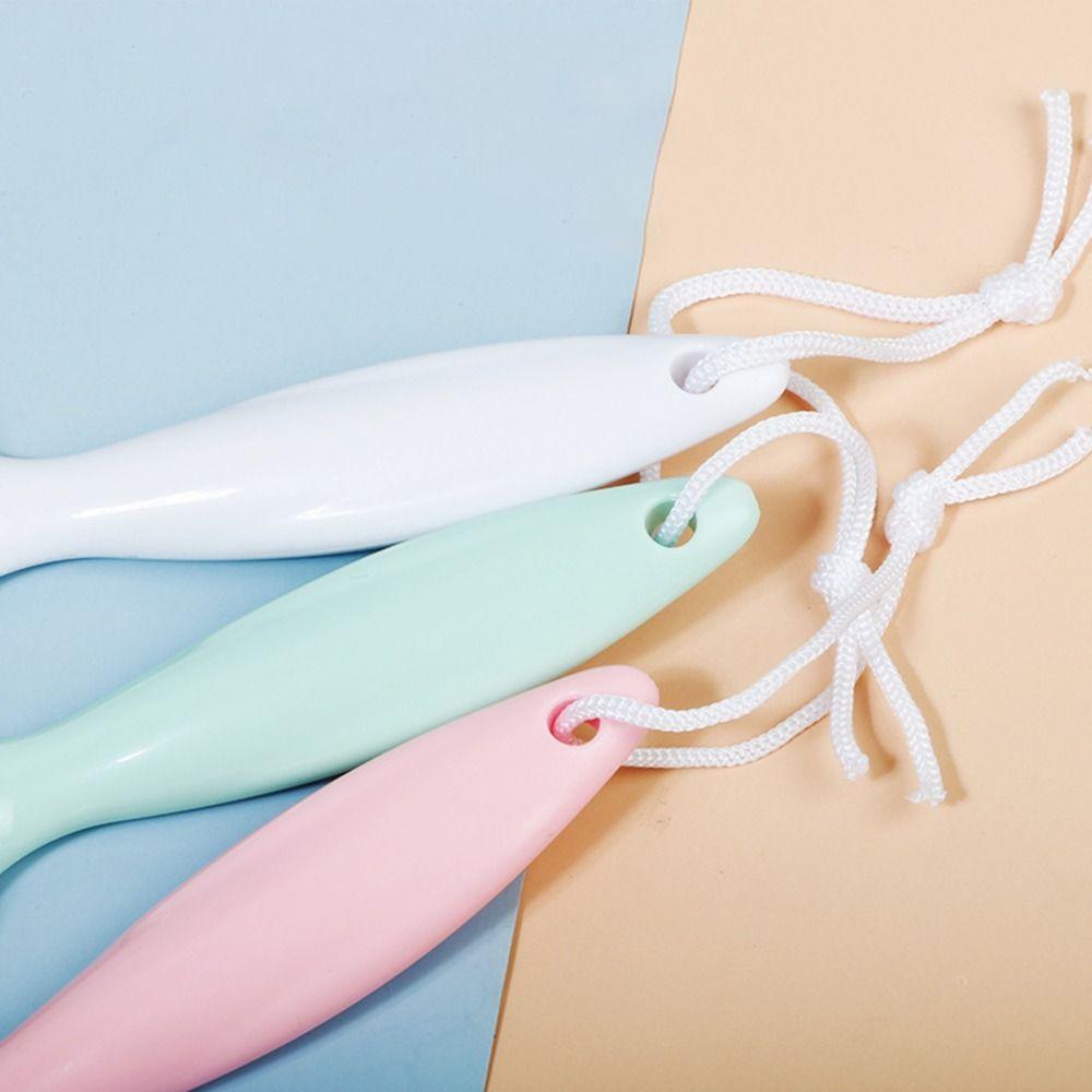 Waterproof Silicone Cleansing Brush Manual Silicone Long Handle Cleansing Brush  Face Care