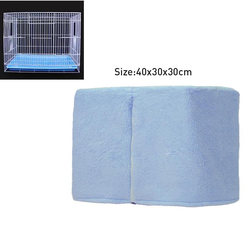 Winter Warm Bird Cage Cover Breathable Splashproof Large Bird Cage Cover Parrot Cage Shading Protective Products Bird Supplies
