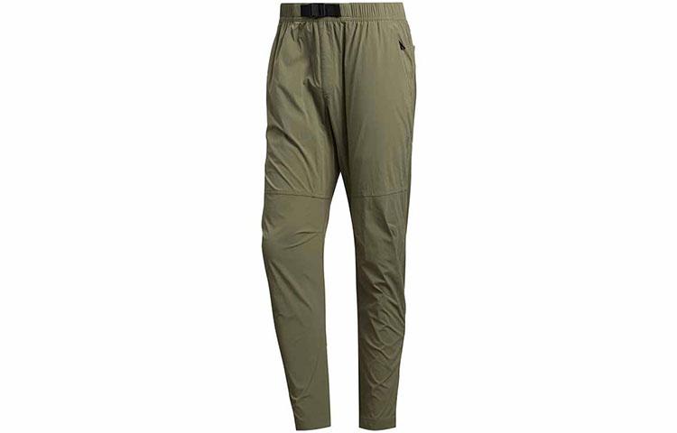 

Adidas Knitted Sweatpants Men s Green Moderate Straight Fit Pants FT2787 XXL