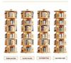 Solid Wood Rotating Bookshelf: Children's Picture Book and Toy Storage Rack