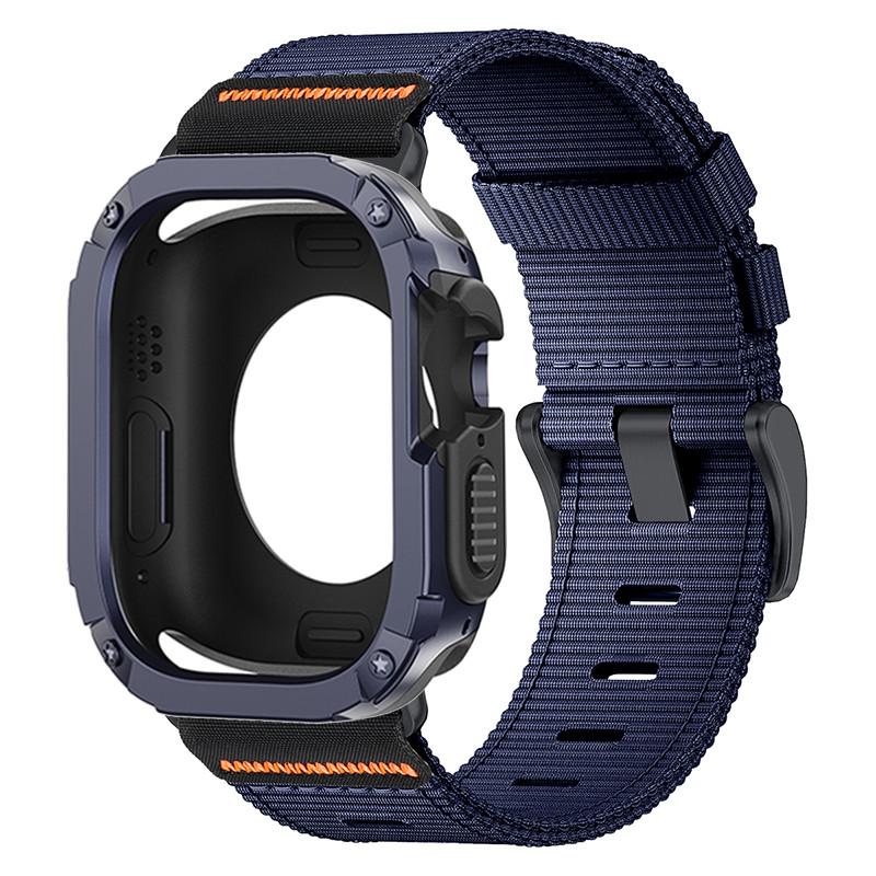 Case+Nylon Strap For Apple Watch Series 11 10 42 46mm Ultra 3 49mm Protective TPU PC Colver For Iwatch 987 44 45mm 6SE54 40 41mm