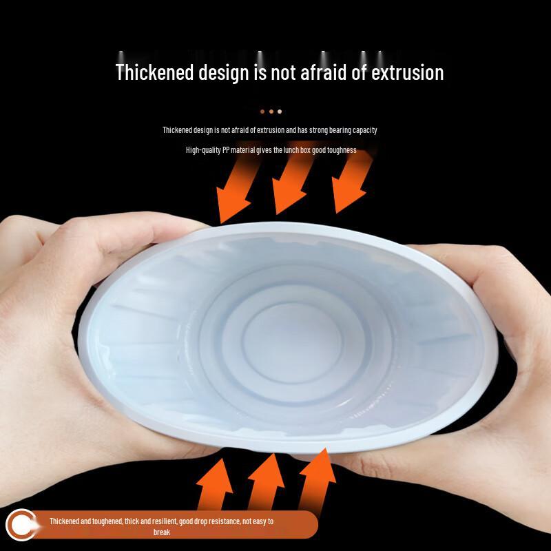 Fang Jia Jie 1250ml Disposable Round Takeout Container