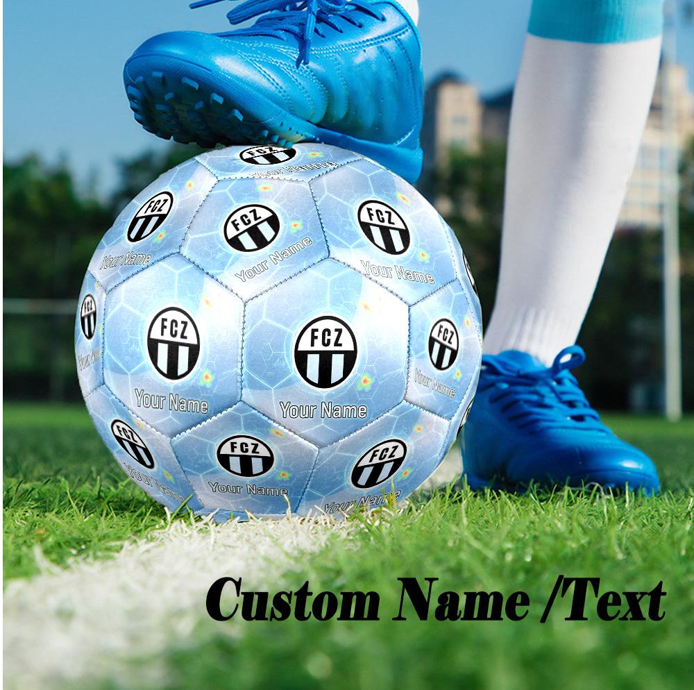 Size 5 Football Custom Name Text, Outdoor Training Soccer BallFC Zürich