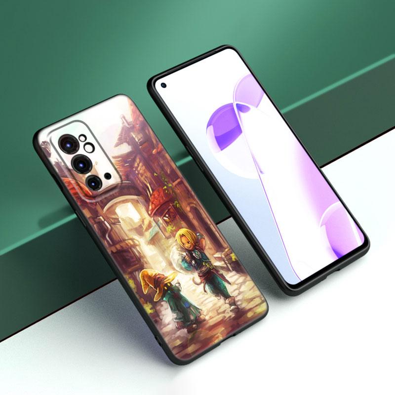 Spiel Final Fantasy Schwarze Silikon Handyhülle Für OnePlus 9 10 11 12 ACE 2V Pro 9RT 10T 10R Nord CE 2 3 Lite N10 N20 N30 5G
