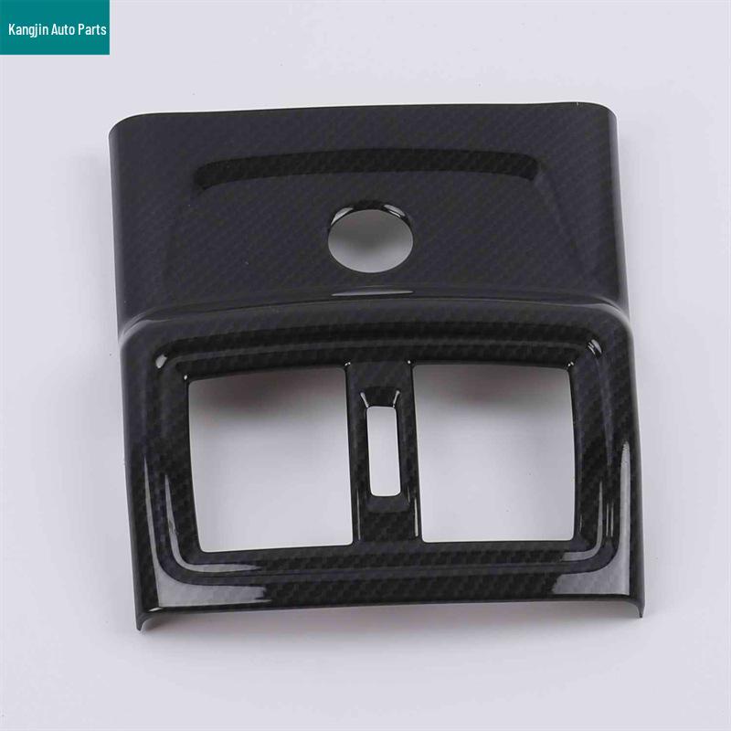 BMW 16 X1 Carbon Fiber ABS Interior/Exterior Trim for Headlight, Steering Wheel, and Air Vent Adjustment.