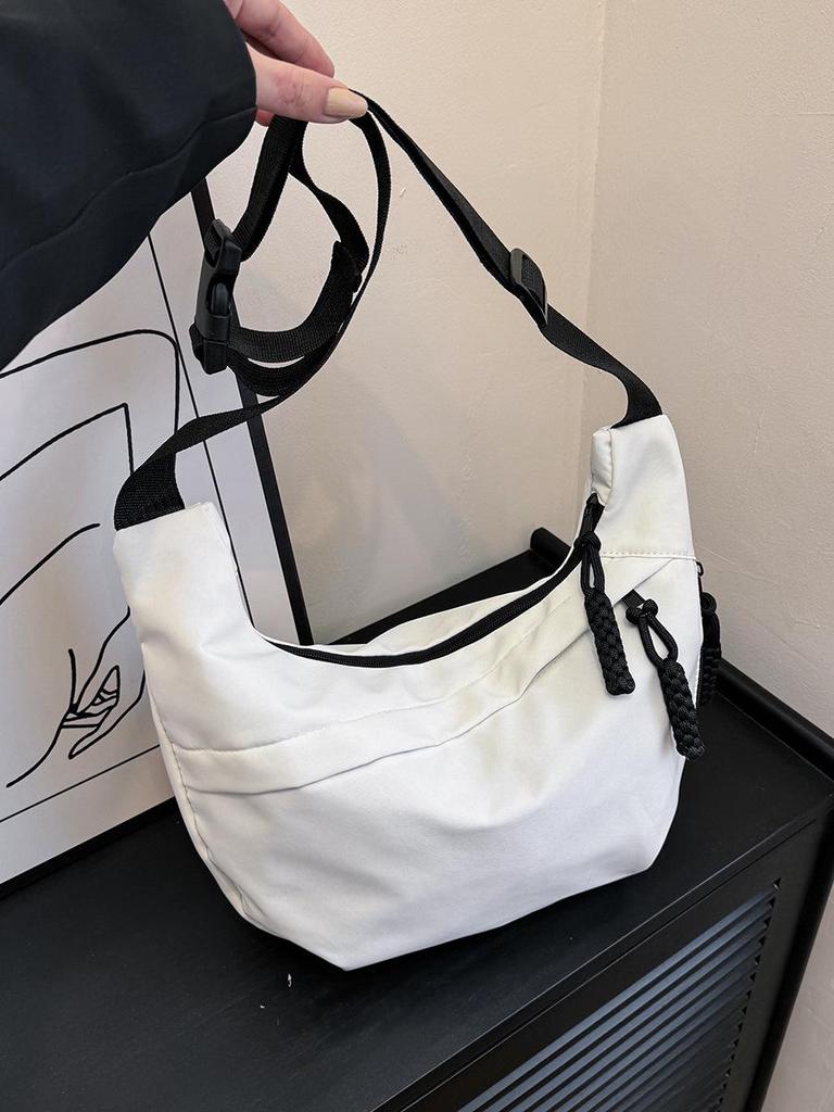 2024 Women's Korean Style Casual Fashion Large Capacity Crossbody Tote Bag