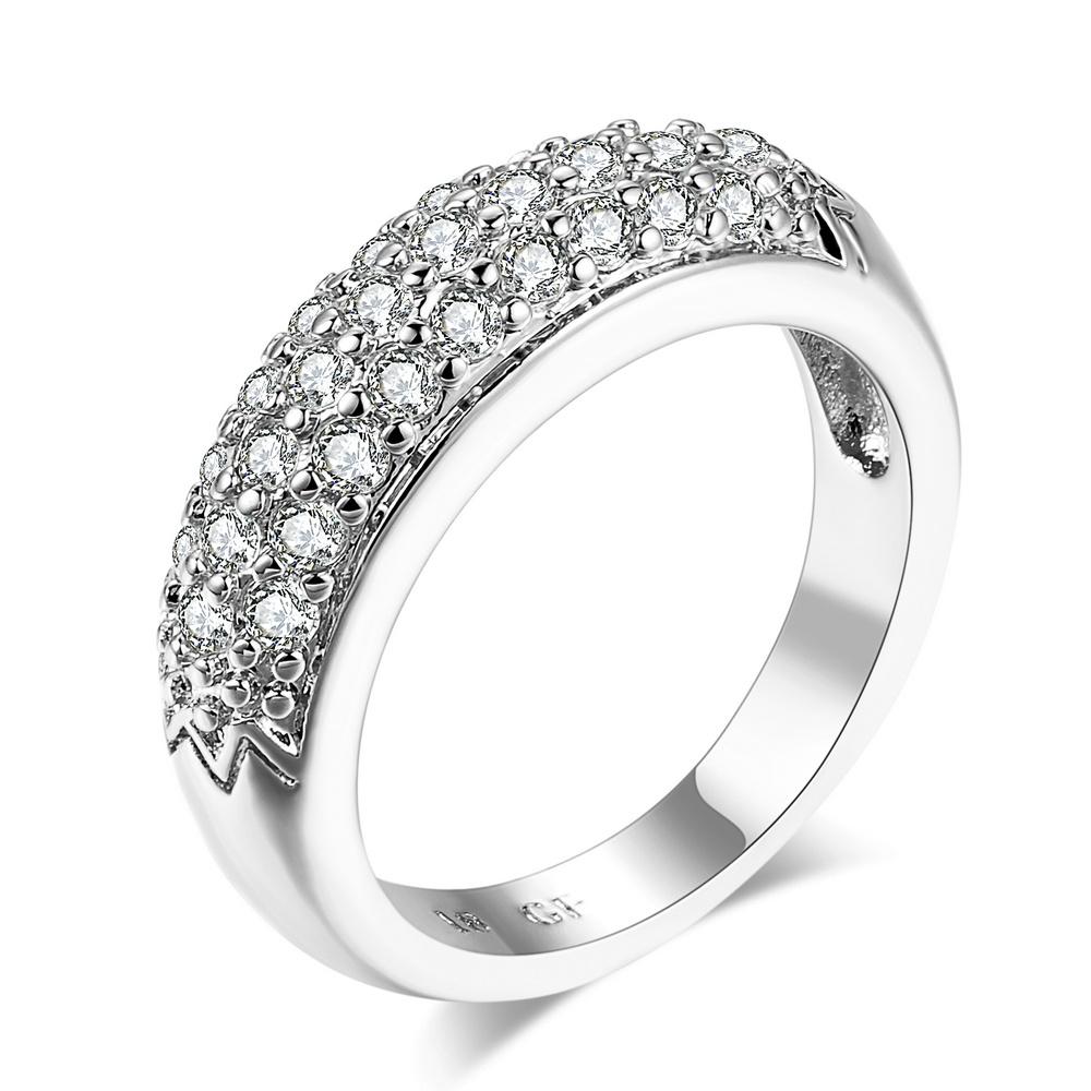 

ZHOUYANG Wedding Ring For Women Elegant Cubic Zirconia Rose Gold Color Fashion Jewelry Austrian Crystals Gift ZYR061 ZYR109 10