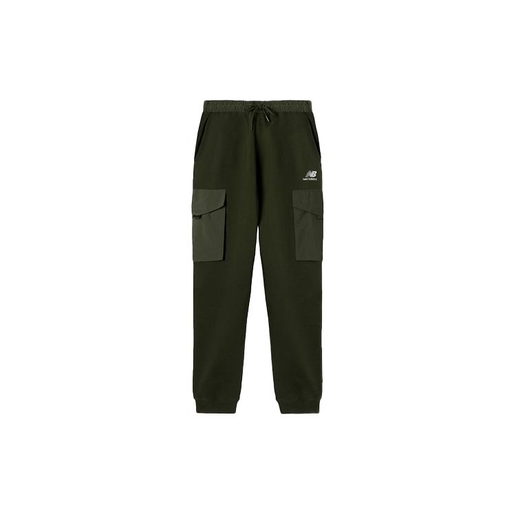 New Balance Sports Pants Men s Army Green MLA35011-KH XL