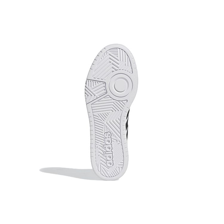 adidas Hoops 3.0 Low White Black Men Sneakers Cloud-White Core-Black Chalk-White GY5434