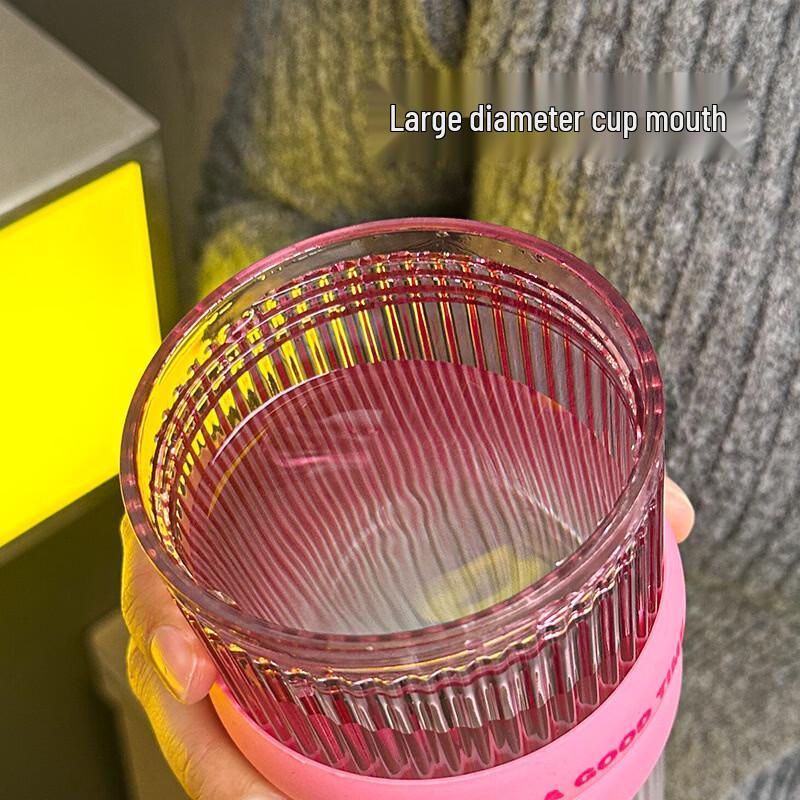 OLOEY Portable Stainless Steel Straw Cup