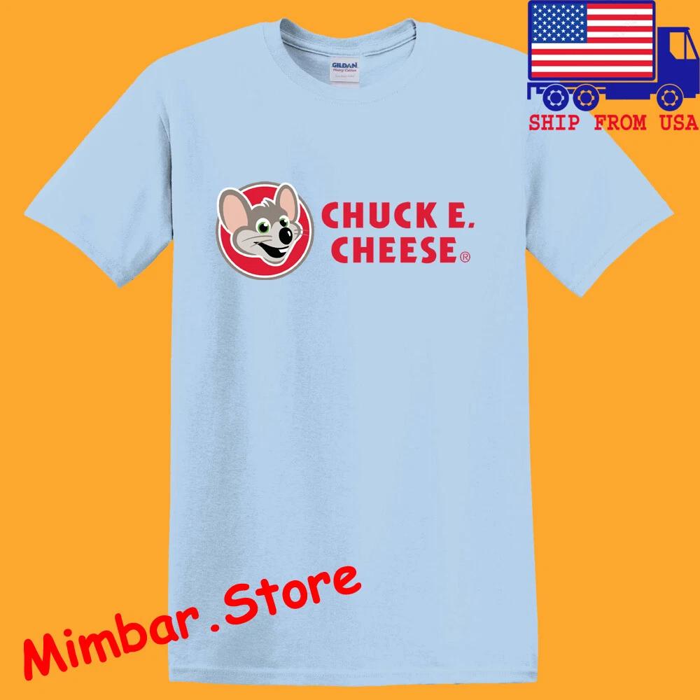 

Chuck E. Cheese Restaurant Men s Light Blue Size S-5XL S