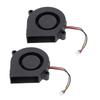 3D Printer Cooling Fan Customizable Voltage Range Extruder Hotend Heat Sink Fan Compact Low Noise Operating for Handcraft