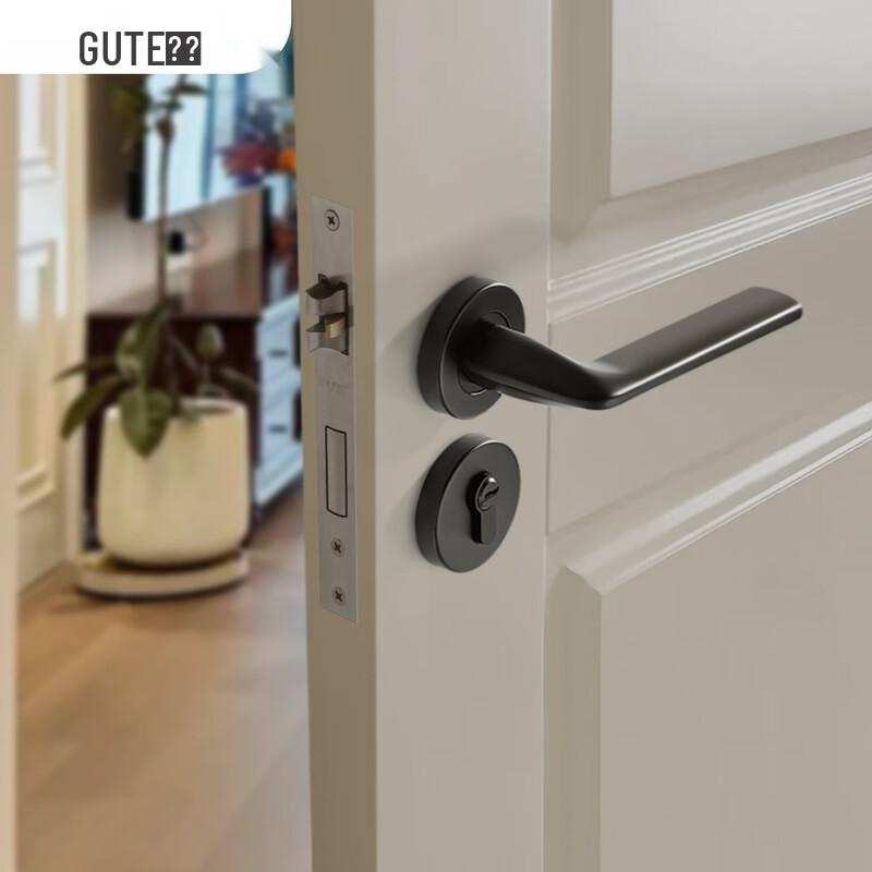 GUTE 304 Stainless Steel Interior Split Handle Door Lock
