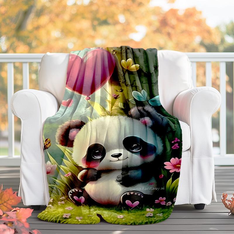 1pc Animals: cats, pattern blanket, all season lightweight home office outdoor nap multifunctional blanket