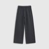 GAP Women's Logo Print Pleated Wide-leg Casual Pants