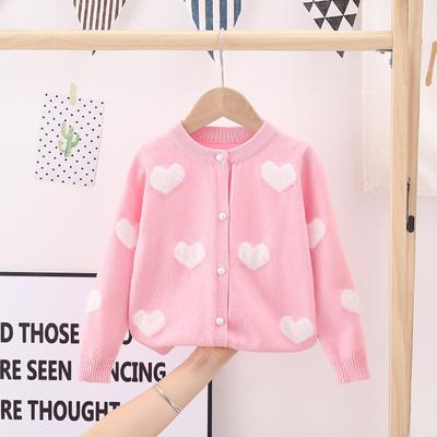 Autumn and Winter Children's Women's Cardigan Wool Sweater Soft Knitted Sweater Long Sleeved Cute Jacket