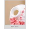 Ceramic Hand-molded Plum Blossom Vase Jadeite Porcelain Warm Transparent Decorative Fresh and Delicate Flower Vase Decorative