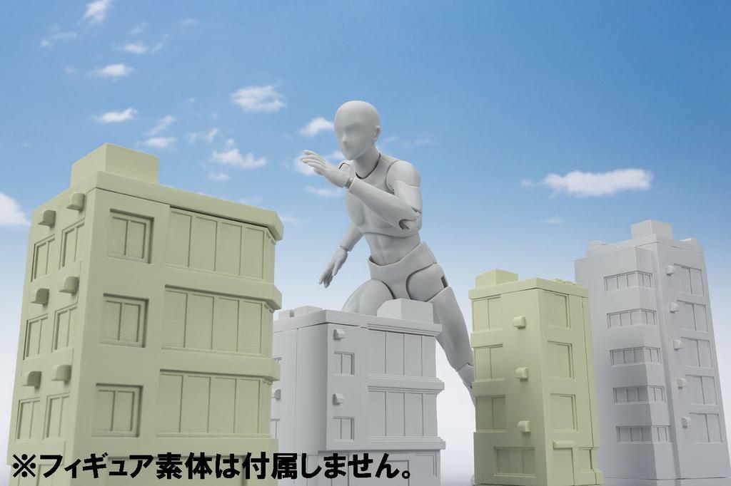 TAMASHII NATIONS Tamashii OPTION ACT BUILDING ABS Finished Figure Non-scale