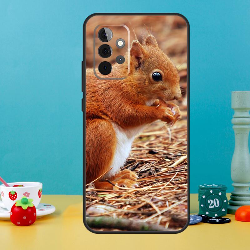 Squirrel Cute Animals Case For Samsung Galaxy A05 A36 A56 A26 A16 A53 A33 A13 A12 A32 A52 A55 A35 A15 A54 A34 A14