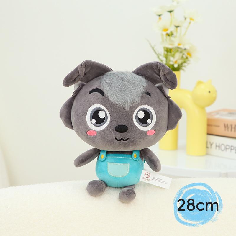 

Приятная игрушка плюшевая коза Большой Большой Волк Хоуи Волк Серый Внешний вид Маленькая игрушка Подарок 28cm/11.02in