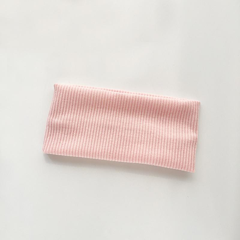 

Однотонная вязаная повязка на голову корейская версия эластичная повязка на голову спортивная фитнес повязка для волос новогодние украшения аксессуары яркий розовый