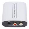 Sound Extractor HD Multimedia Interface ARC to 3.5mm Jack LR AV Ports Analog Stereo Output Sound