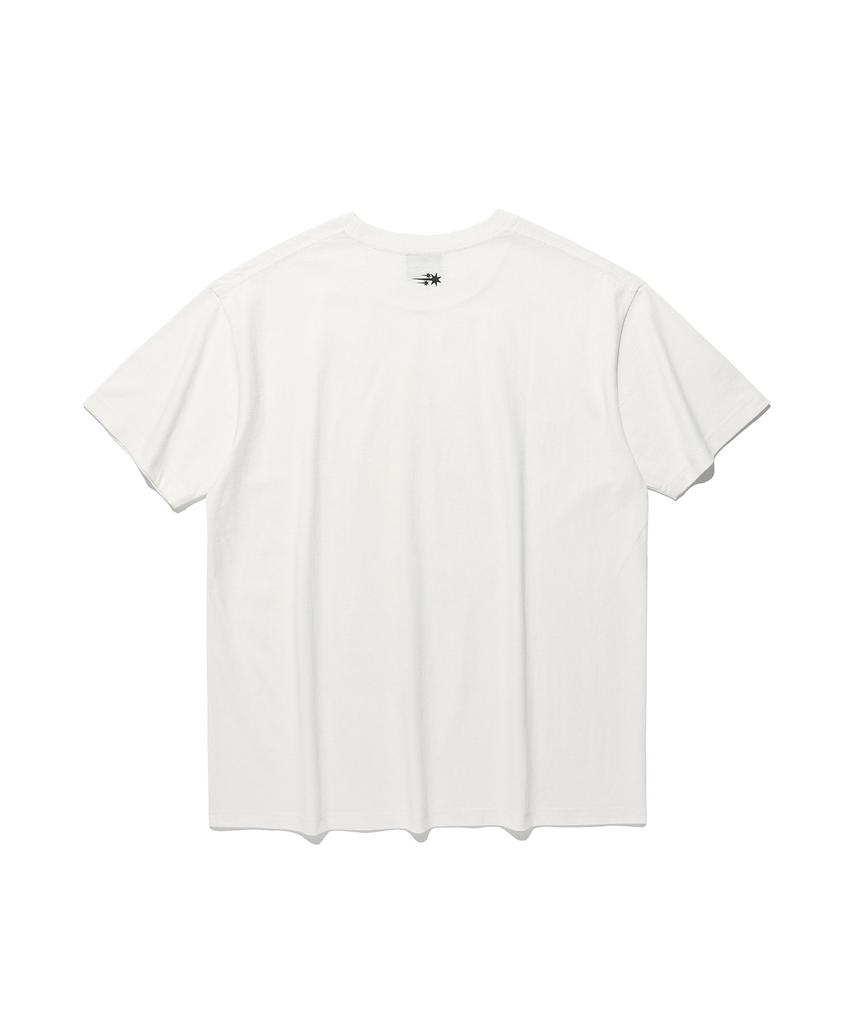 NICEGHOSTCLUB Rainbow Finger Tee_White(Ng2Gmut514A)