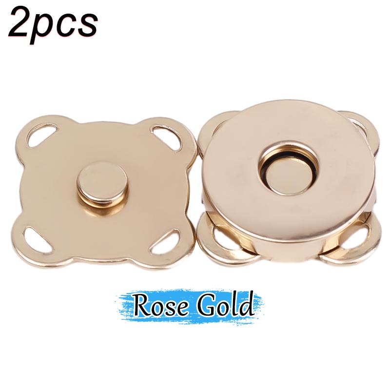 5sets 14mm 8mm Sew-on Metal Magnet Buckle Snap Fasteners Buttons Kits DIY Sewing Garment Accessories Materials Wallet Buckle