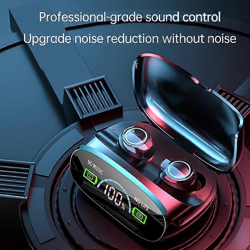 M38 TWS Smart Touch Wireless Headset CVC8.0 Noise Reduction Gaming Headset Bluetooth Sports Headphones