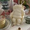 1 Pcs Sleeping Santa Claus Aromatherapy Candle Silicone Mold DIY Christmas Decoration Gypsum Mold