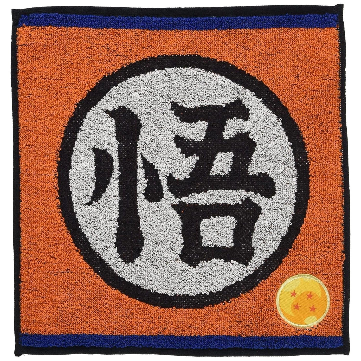 Marushin Mini Towel Hand Dragon Ball Z Handkerchief Character Cotton Antibacterial Odor Resistant Gift Birthday Icon Goku Style
