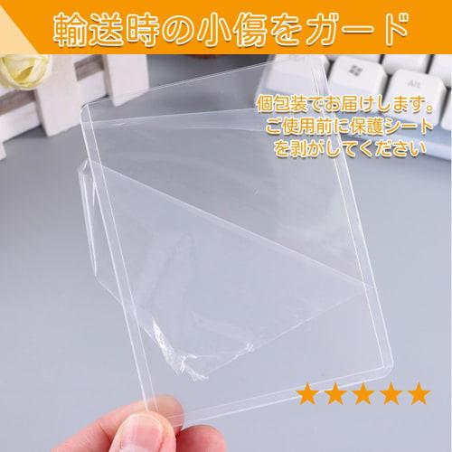 HELVAK [30-Pack] Top Loader Ultra-Clear Hard Card Cases, PVC Material, for Trading Cards, Regular Card Loader, Scratch-Resistant, for Collections, Car